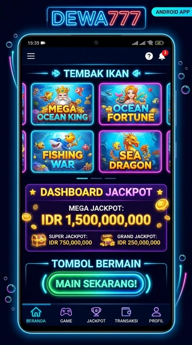 Tampilan antarmuka dewa777 yang ramah pengguna.